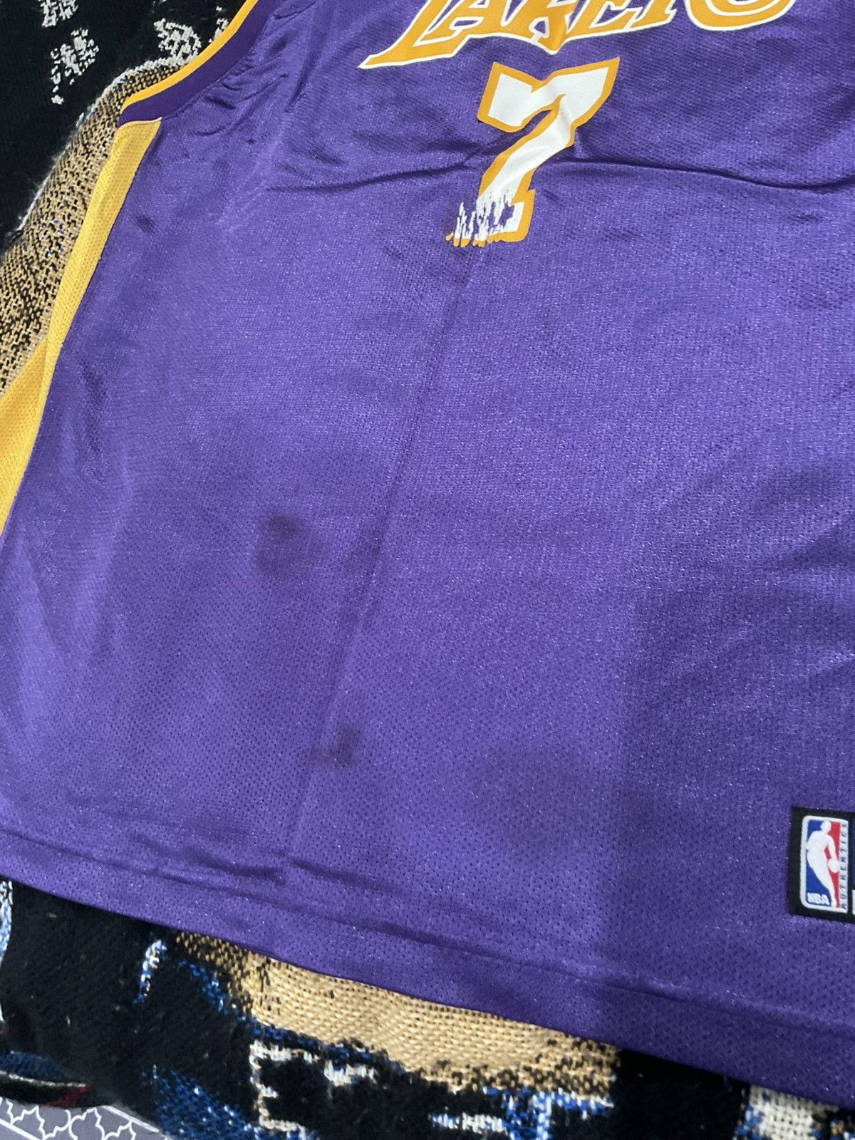 Reebok Reebok Los Angeles lakers Lamar Odom jersey xl youth Size US S / EU 44-46 / 1 - 2 Thumbnail