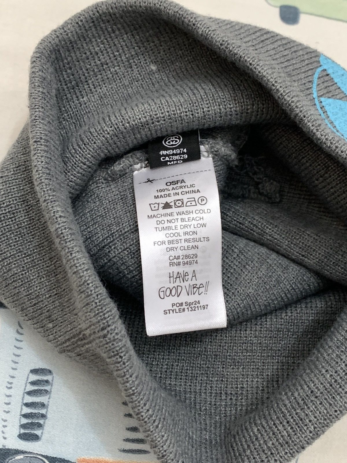 Stussy Stussy Mixed logo skullcap beanie Size ONE SIZE - 4 Thumbnail