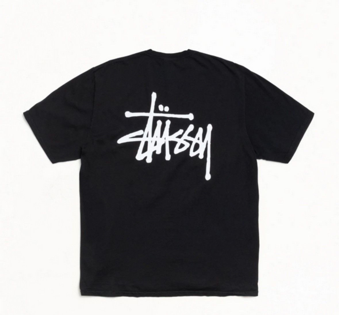 Stussy Stussy Basic Script Tee Black NWT in Bag Size US S / EU 44-46 / 1 - 1 Thumbnail