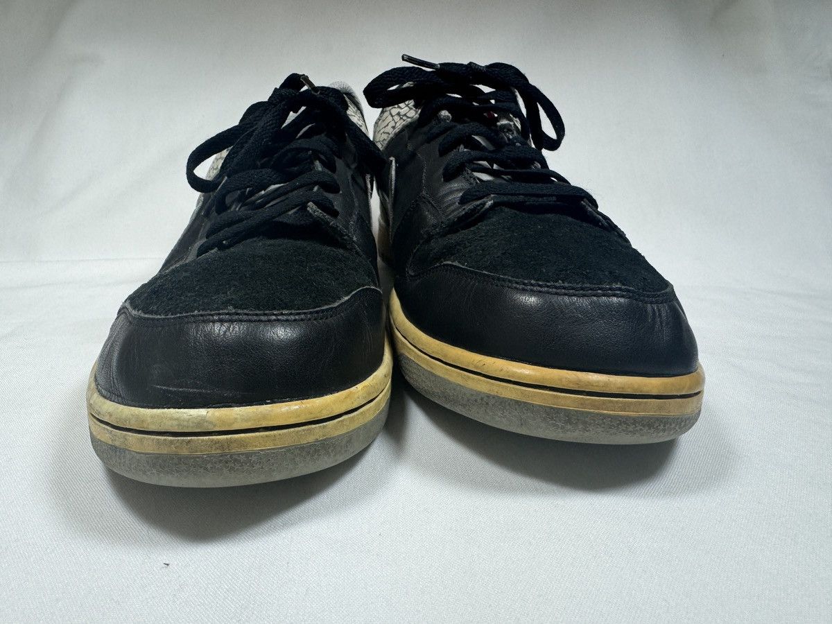 Jordan Brand × Nike NIKE SB DUNK LOW CL AIR JORDAN III 3 BLACK CEMENT GREY WHITE Size US 13 / EU 46 - 3 Thumbnail