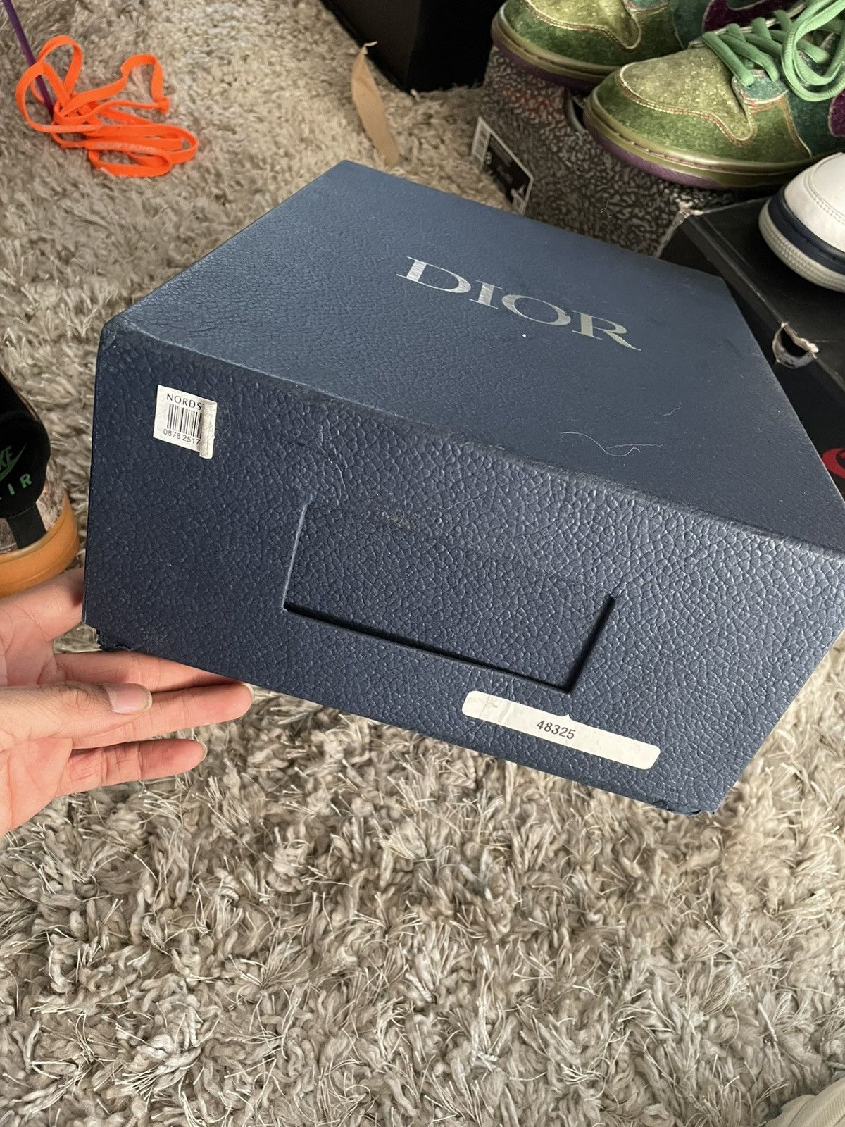 Dior Dior B22 White/Blue Size US 10 / EU 43 - 12 Thumbnail