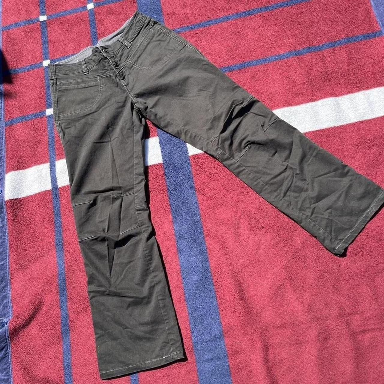 Kuhl Kühl straight leg outdoor grey hiking pants 10 reg Size 32" / US 10 / IT 46 - 3 Thumbnail