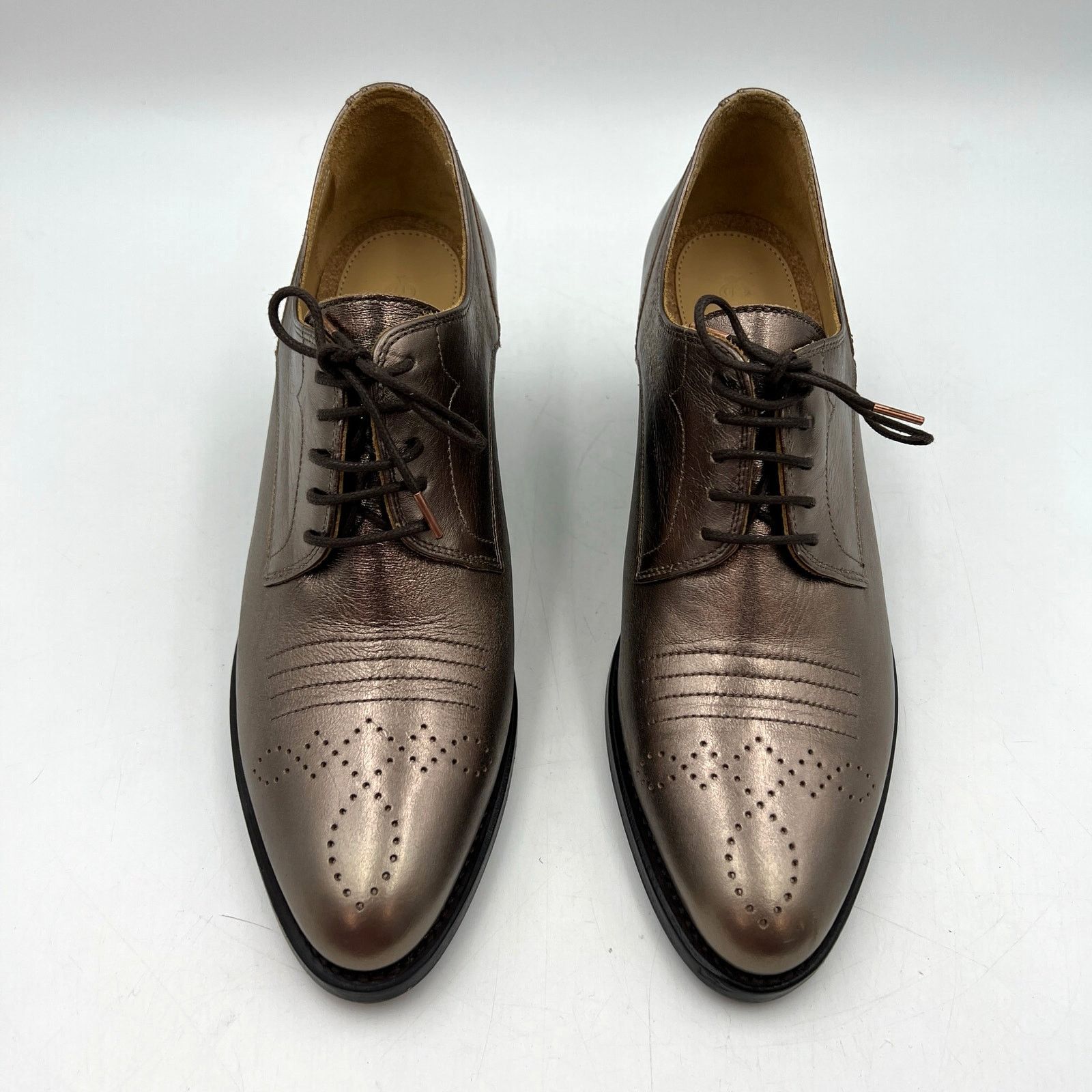 Other The Office of Angela Scott Miss Button Heeled Oxfords Size US 12 / IT 42 - 2 Thumbnail