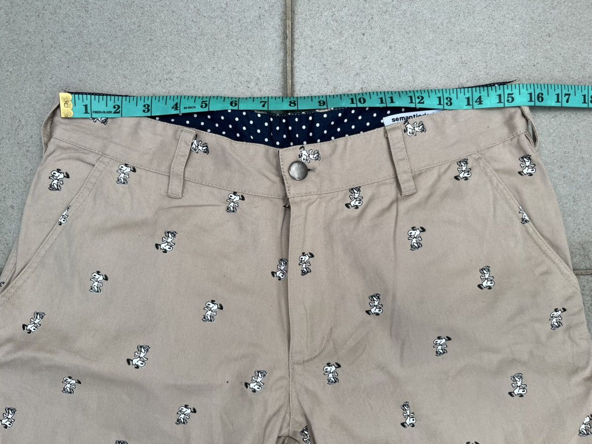 semanticdesign Semantic Design X Vintage Peanuts Full Print 3rd Pants Size US 30 / EU 46 - 18 Thumbnail