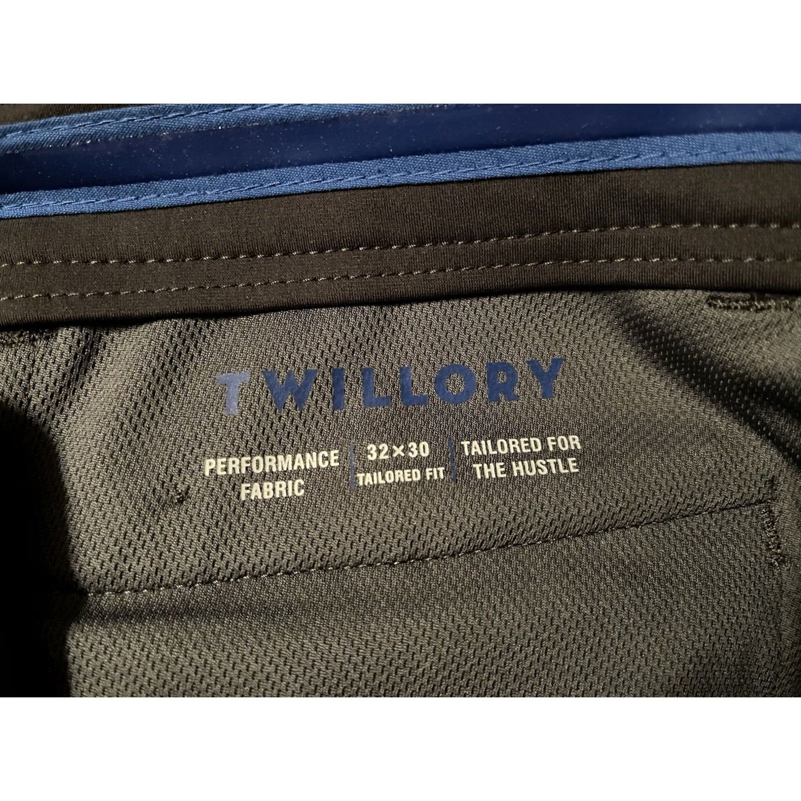 Vintage Twillory Gray Chino Golf Pants Men's 32x30 Performance Fabric Tailored Fit Size US 32 / EU 48 - 5 Thumbnail