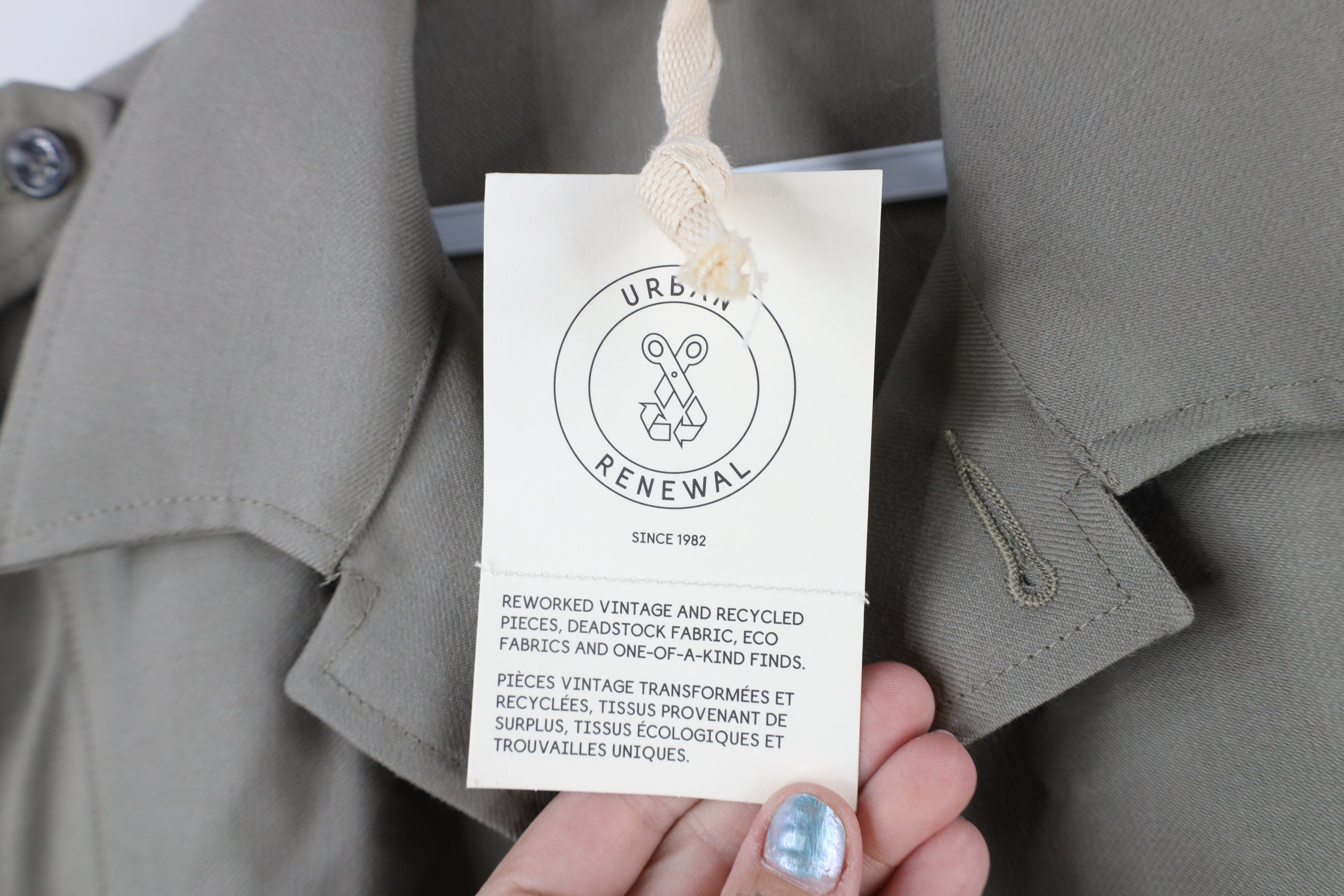Vintage Deadstock Vintage Urban Renewal Blend Military Bomber Jacket Size US L / EU 52-54 / 3 - 6 Thumbnail