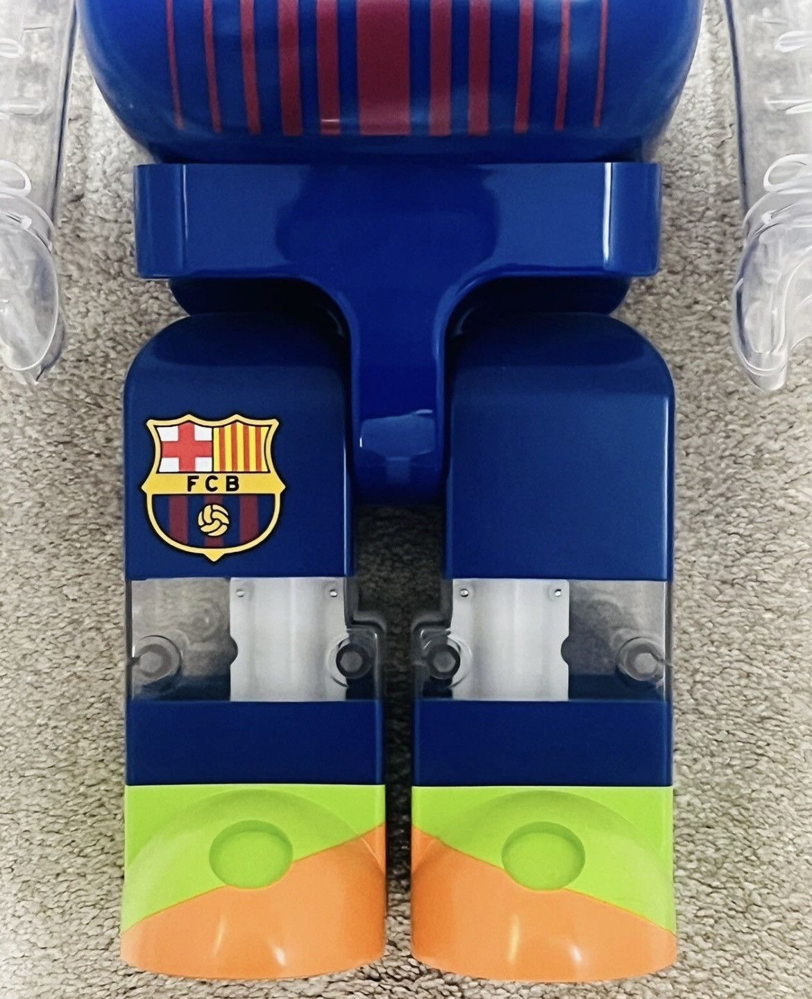 Medicom Toy FC Barcelona x Bearbrick 1000 Size ONE SIZE - 4 Thumbnail
