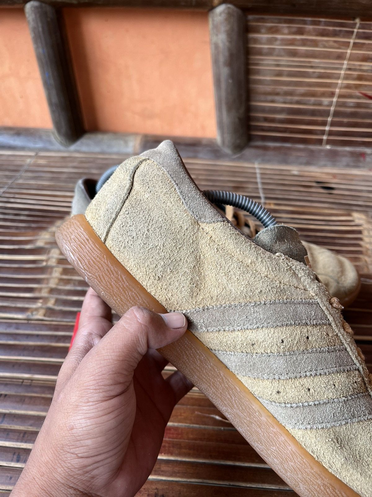 Adidas Adidas tobacco X Mita rare sneakers Size US 11.5 / EU 44-45 - 11 Thumbnail