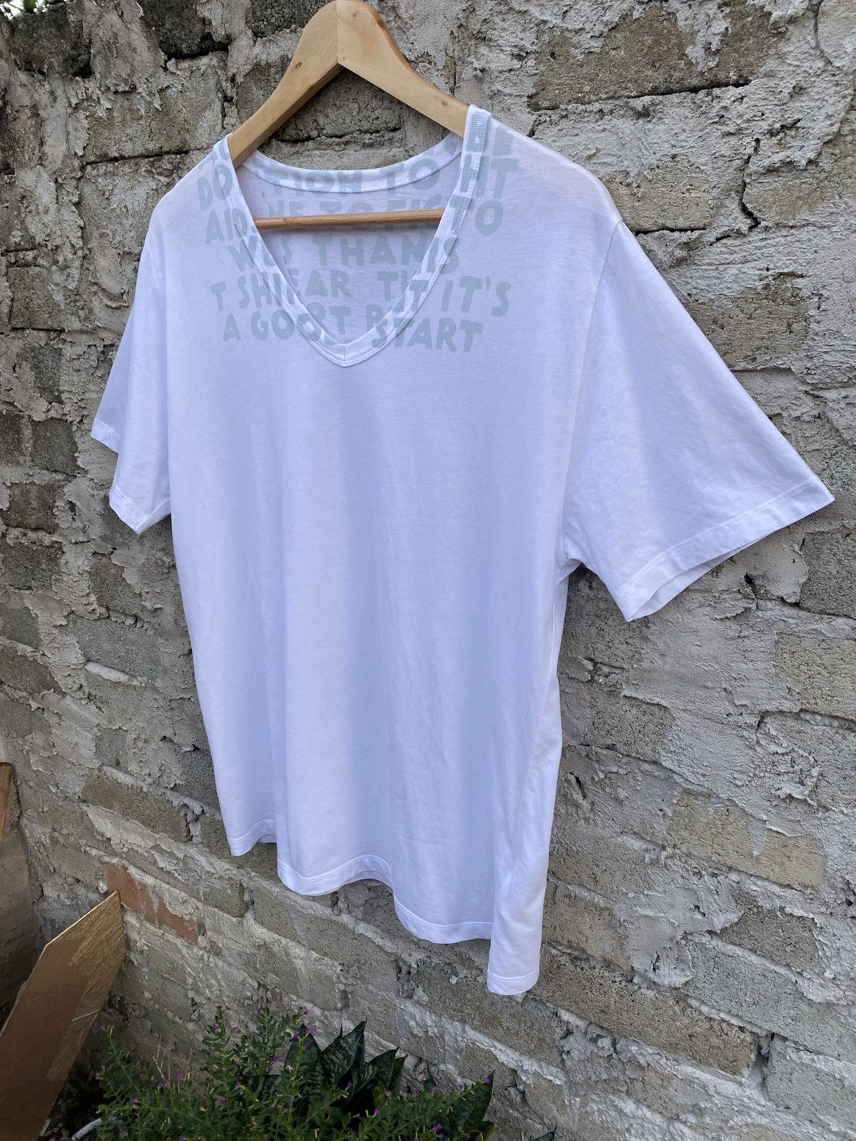 Maison Margiela Maison Margiela Aids Tee Size US M / EU 48-50 / 2 - 2 Thumbnail