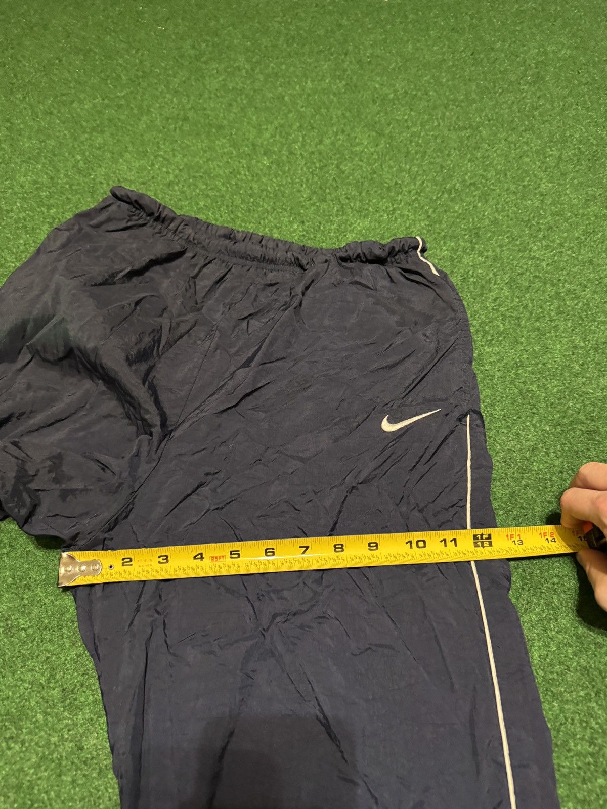 Nike Vintage Nike 90s Jogger Medium 28x29 Blue Striped Sweatpants Size US 28 / EU 44 - 9 Thumbnail