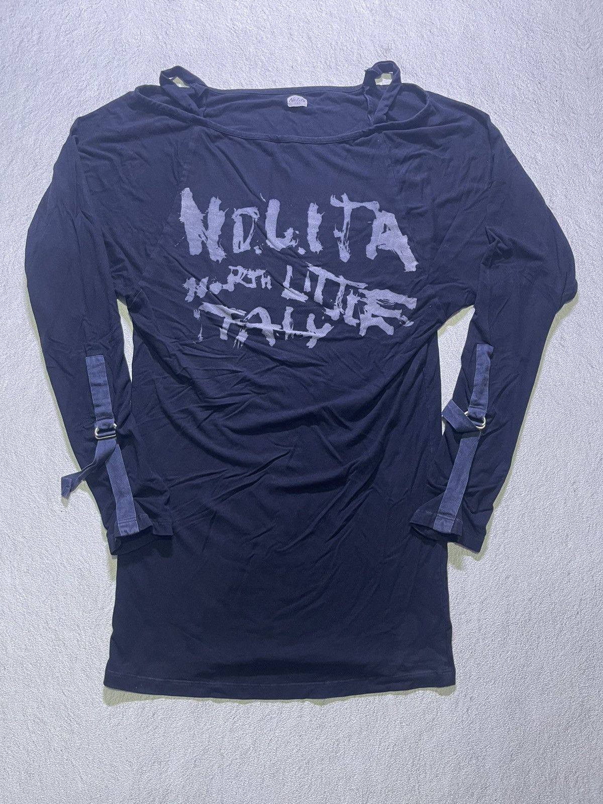 Y2K NOLITA long sleeve tshirt women's