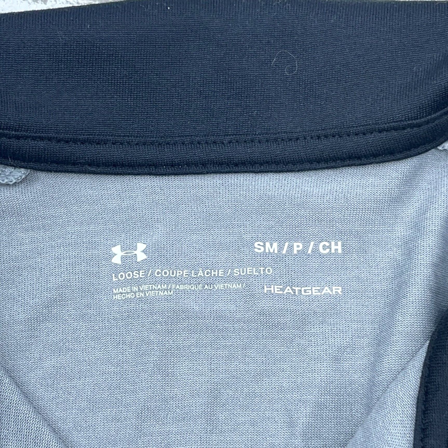 Under Armour Under Armour Shirt Men Small Gray Pullover Quarter Zip Tee Performance Running Size US S / EU 44-46 / 1 - 4 Thumbnail