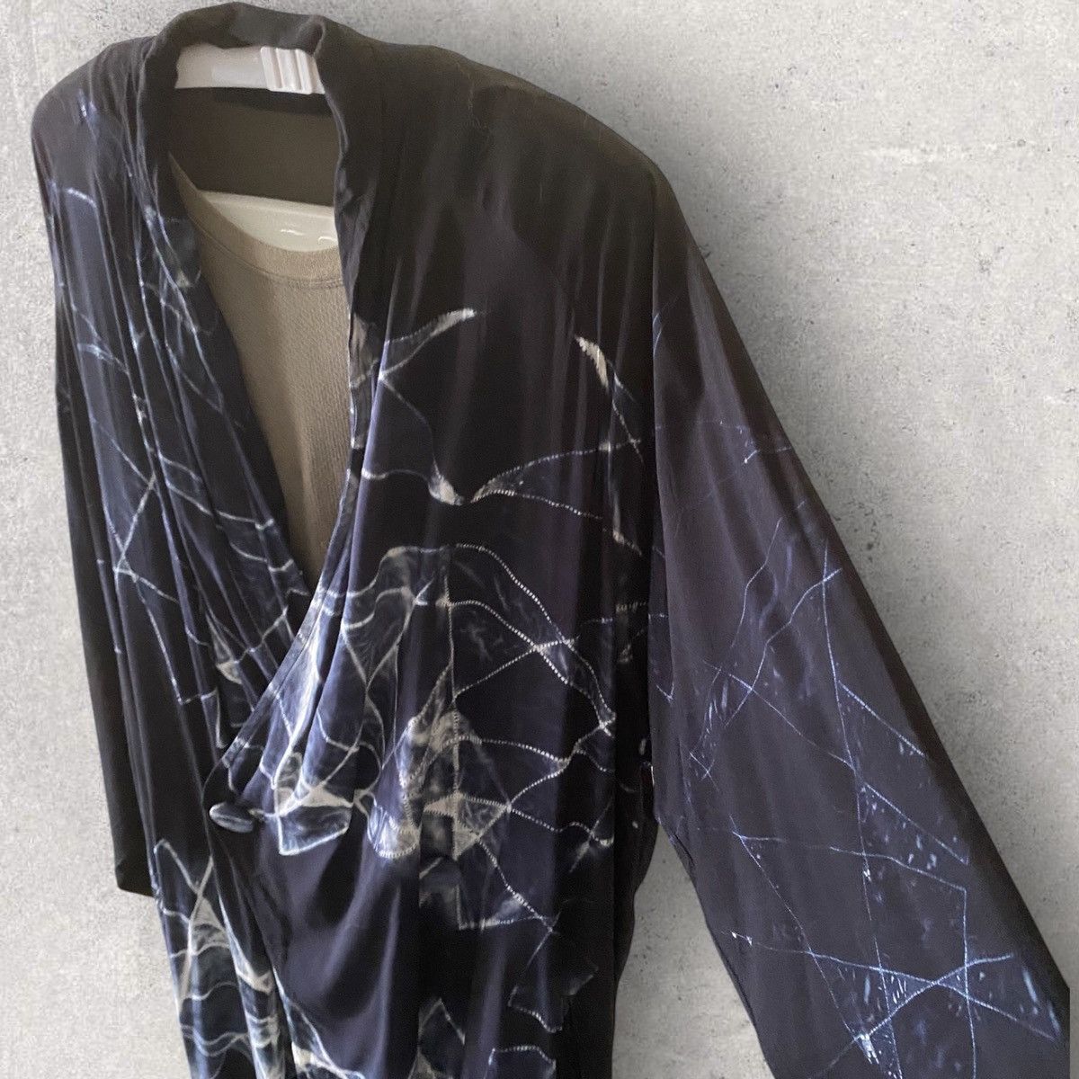 Yohji Yamamoto Y’s Shibori Dye Rayon Oversize Coat Size US M / EU 48-50 / 2 - 6 Thumbnail
