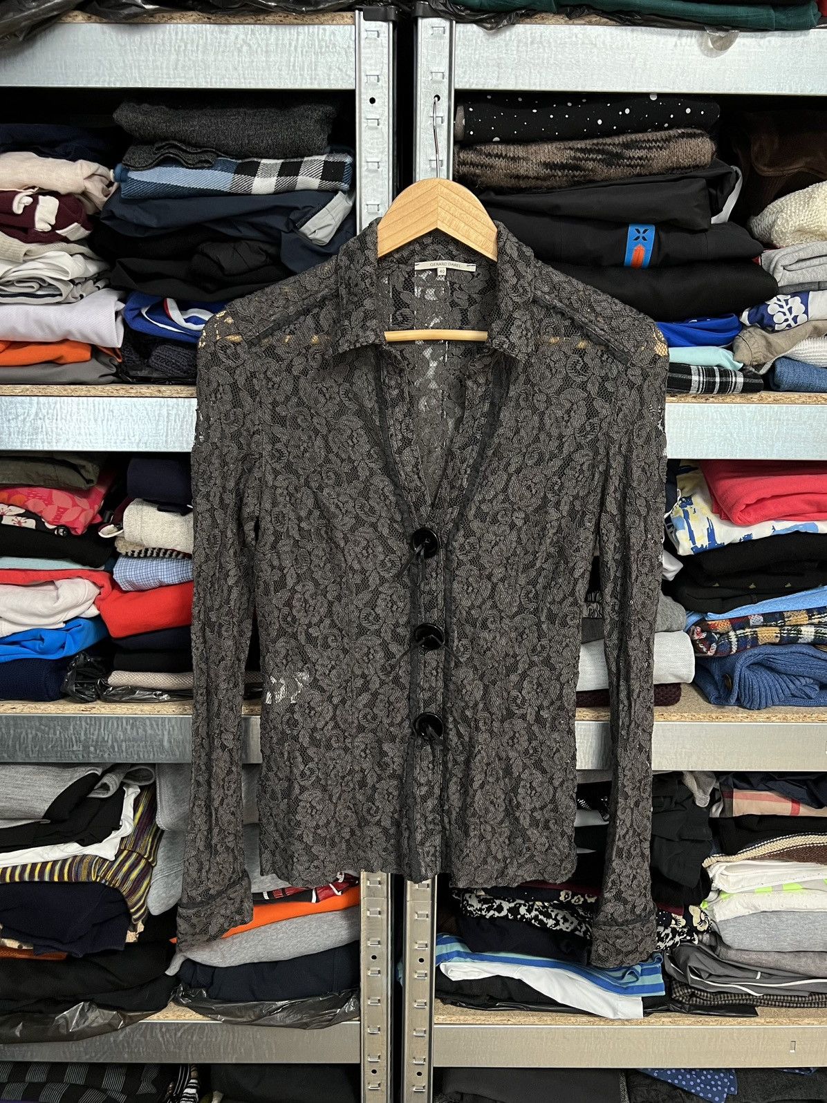 Gerard Darel Gerard Darel Crochet Lace Blazer Cardigan Size 40 Sweater Size S / US 4 / IT 40 - 1 Thumbnail