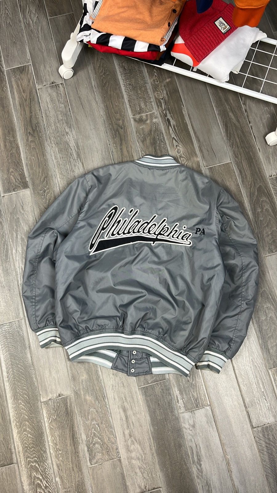 Vintage M1 style Hype bomber Philadelphia pm