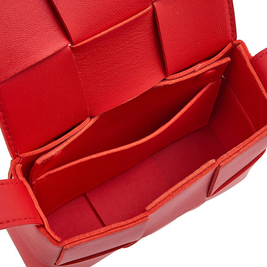 Bottega Veneta o1n1vont1224 Size: OS / Candy Cassette Bag in Red Size ONE SIZE - 8 Thumbnail