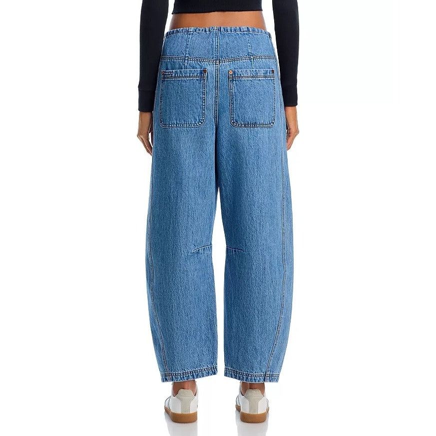 BLANKNYC BlankNYC Women Fan Mail Low Rise Barrel Leg Jeans Size S Size 28" / US 6 / IT 42 - 6 Thumbnail