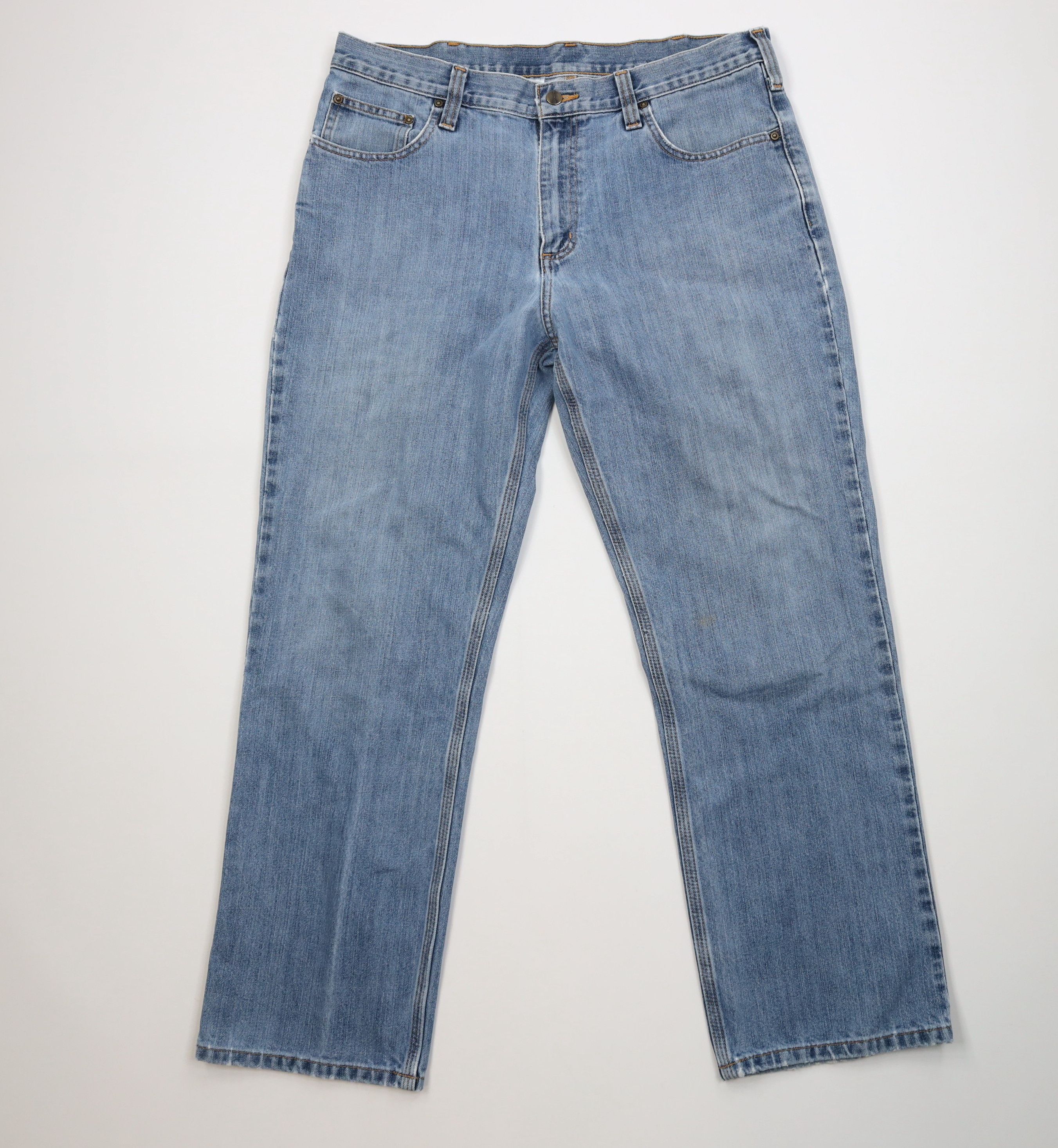 Carhartt Vintage Y2K Carhartt Relaxed Fit Wide Leg Denim Jeans Blue Size US 36 / EU 52 - 1 Thumbnail
