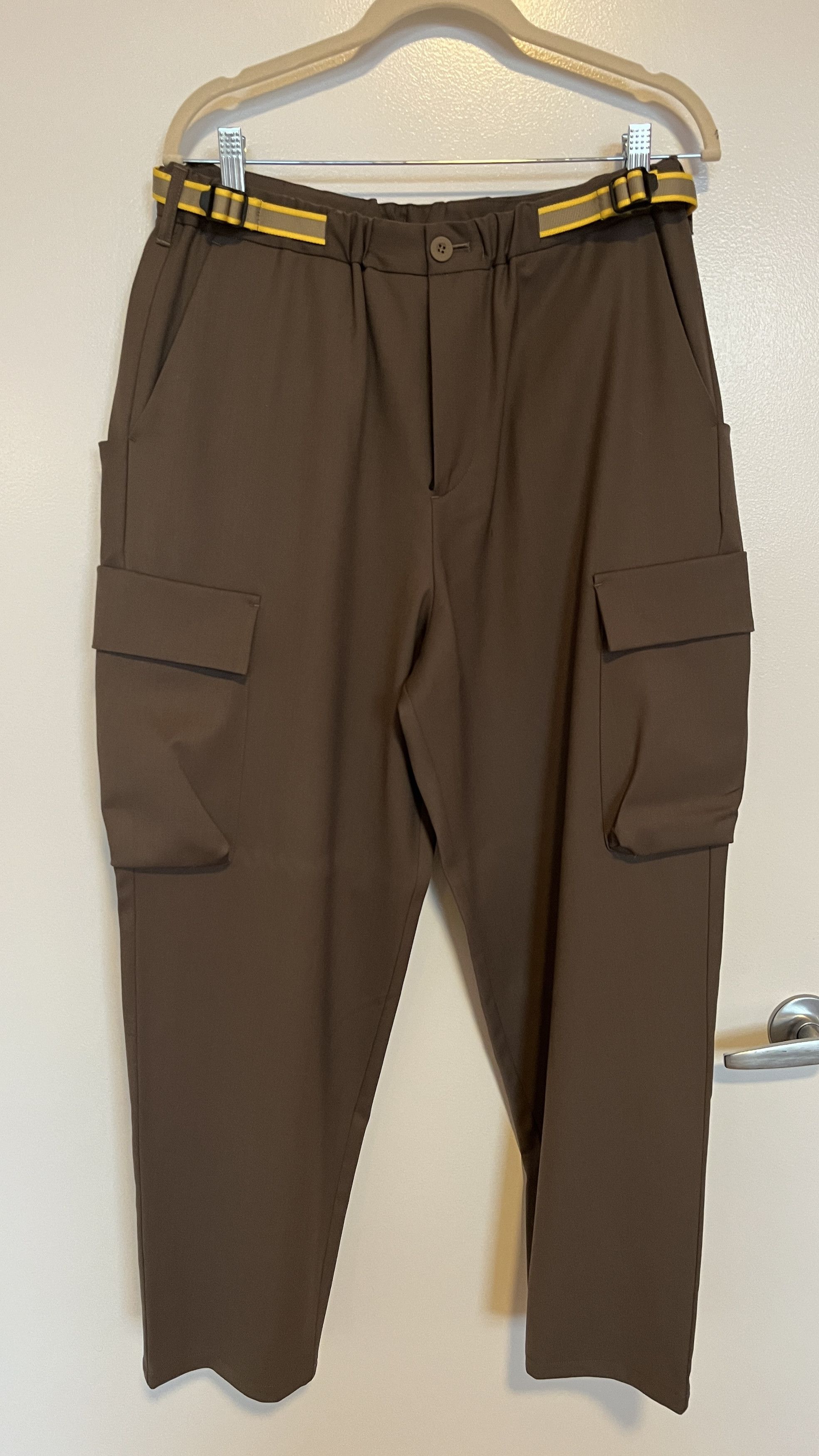 F/CE F/CE Beige Traveler Pants Cargo Trousers Size Large 32 33 34 Size US 33 - 3 Thumbnail