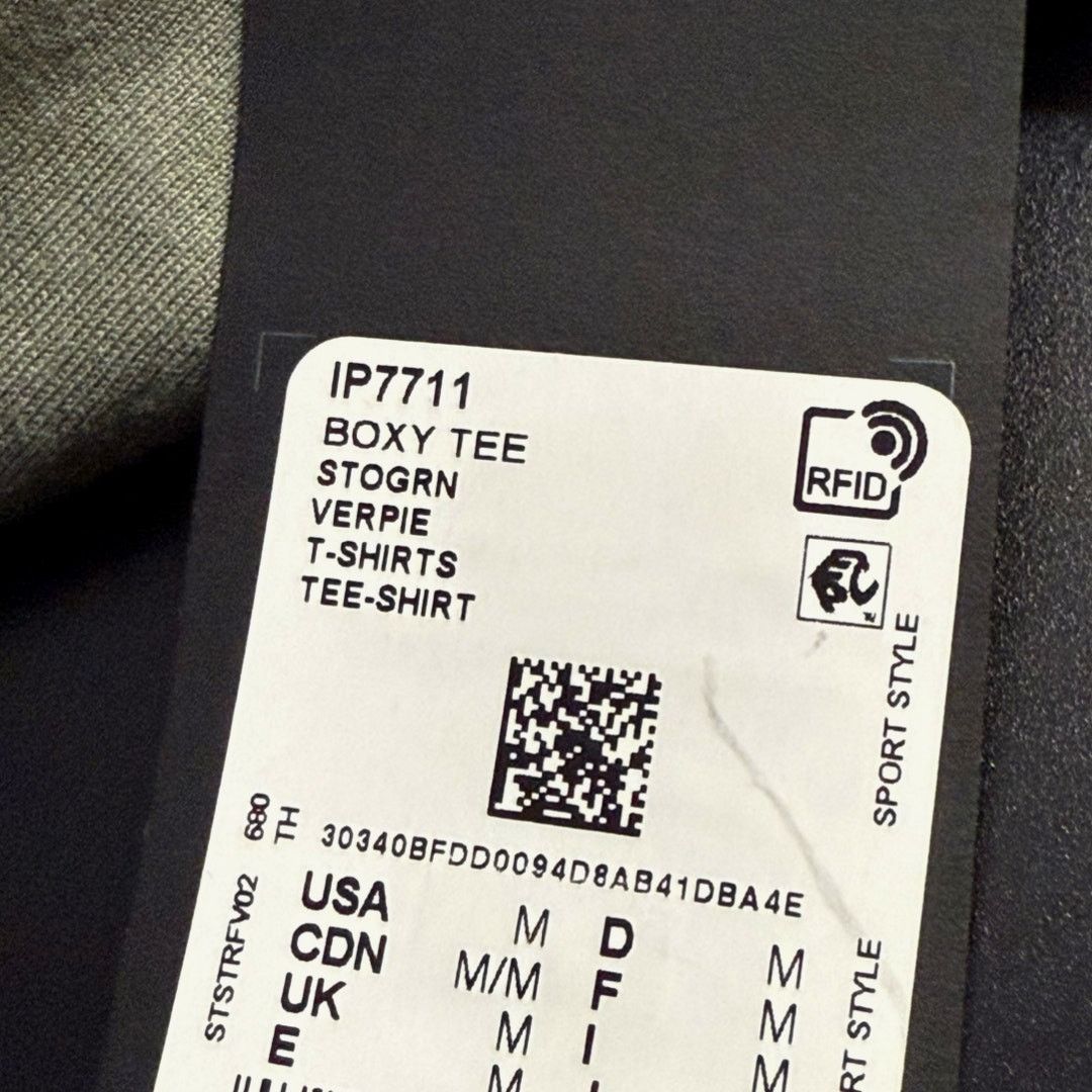 Other adidas Y-3 Boxy Tee Green Oversized Size M NWT IP7711 Size US M / EU 48-50 / 2 - 9 Thumbnail