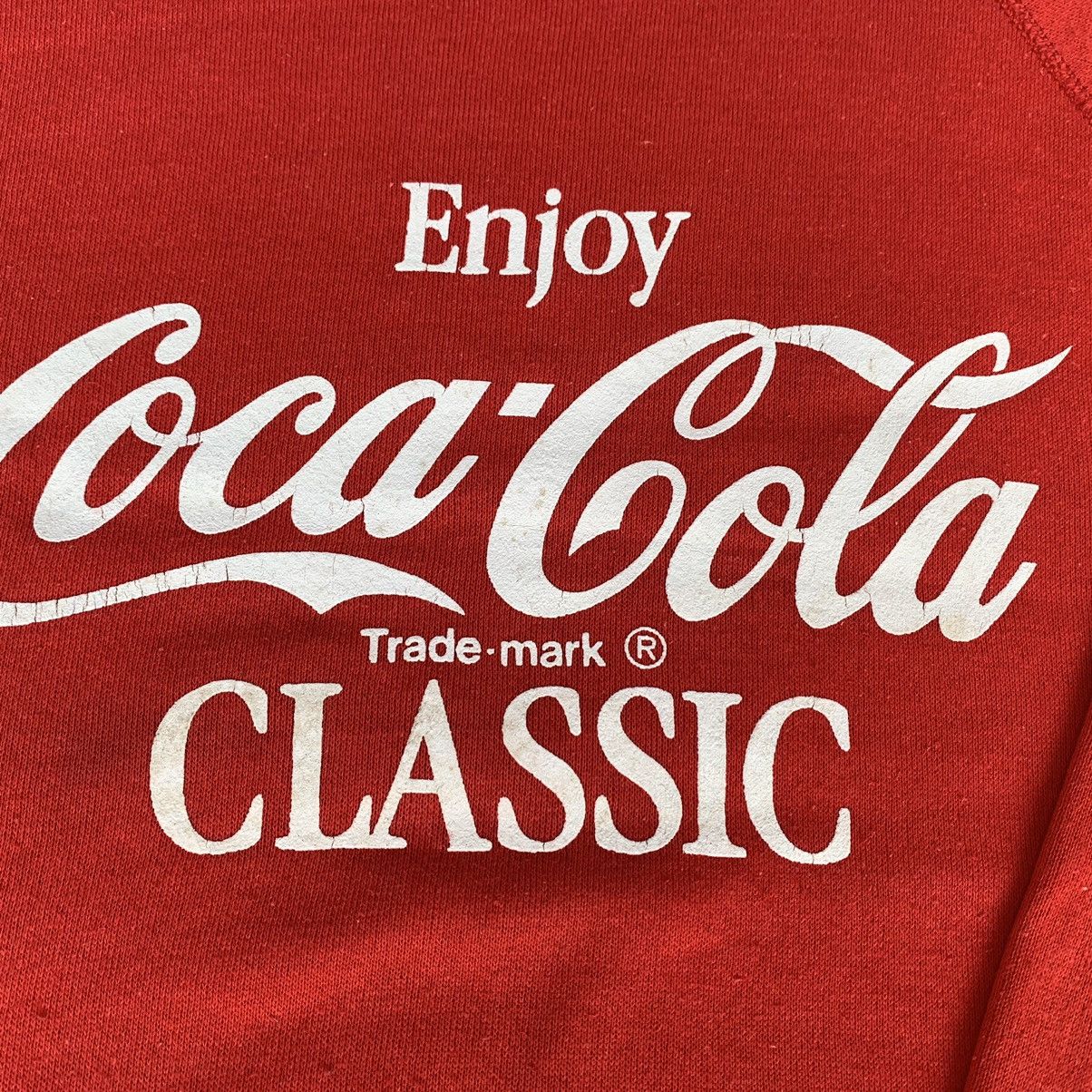 Coca Cola × Soffe × Vintage Vintage 90s Soffe Enjoy Coca Cola Classic Crewneck Size US M / EU 48-50 / 2 - 9 Thumbnail