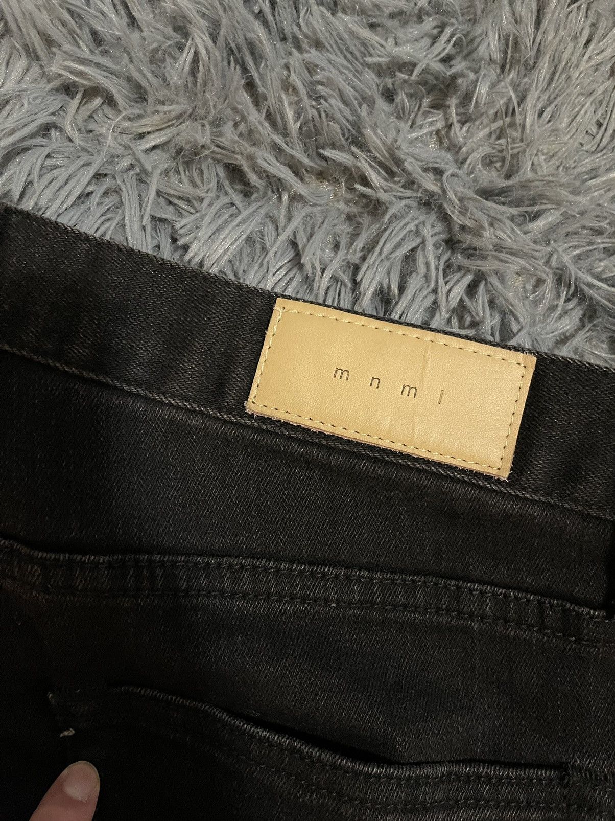 MNML Mnml Classic Black Distressed Jeans Size 32 Size US 32 / EU 48 - 3 Thumbnail