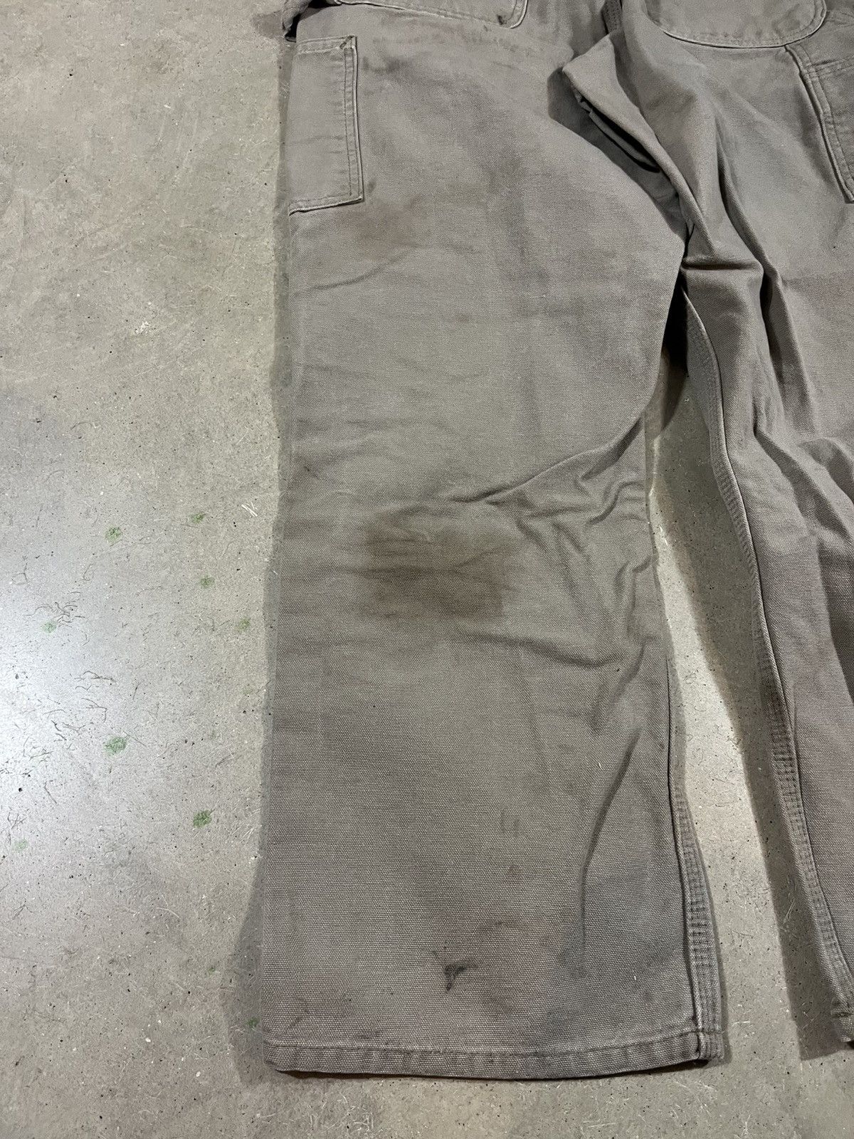 Carhartt Carhartt B11 DES Work Pants Faded Dirty 30x29 Size US 30 / EU 46 - 6 Thumbnail