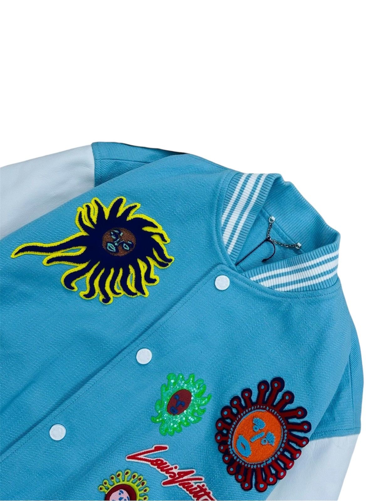 Louis Vuitton × Yayoi Kusama Louis Vuitton x Yayoi Kusama 46 Embroidered Varsity Jacket Size US S / EU 44-46 / 1 - 3 Thumbnail