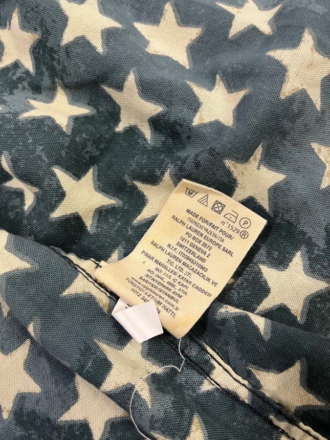 Polo Ralph Lauren 2010s Ralph Lauren Bue Star Print Shirt Size US M / EU 48-50 / 2 - 12 Thumbnail
