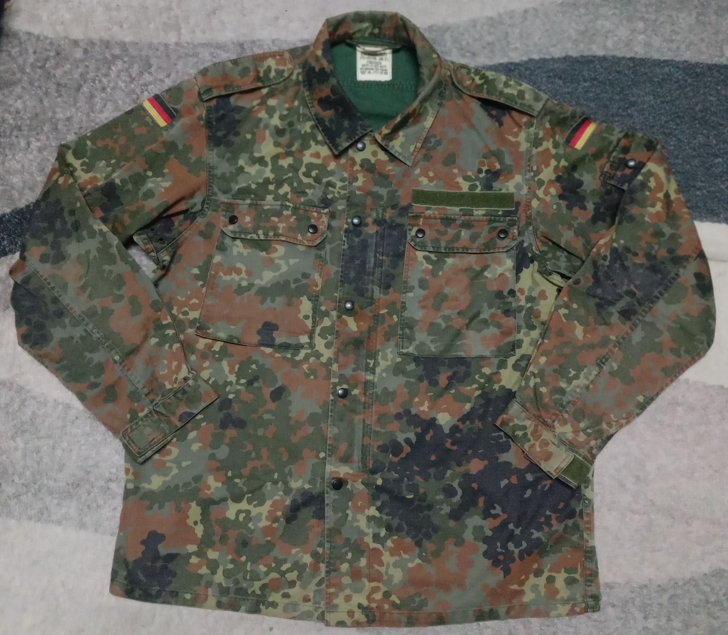Vintage Vintage 90s Army Military Germany jacket Size US XL / EU 56 / 4 - 1 Thumbnail