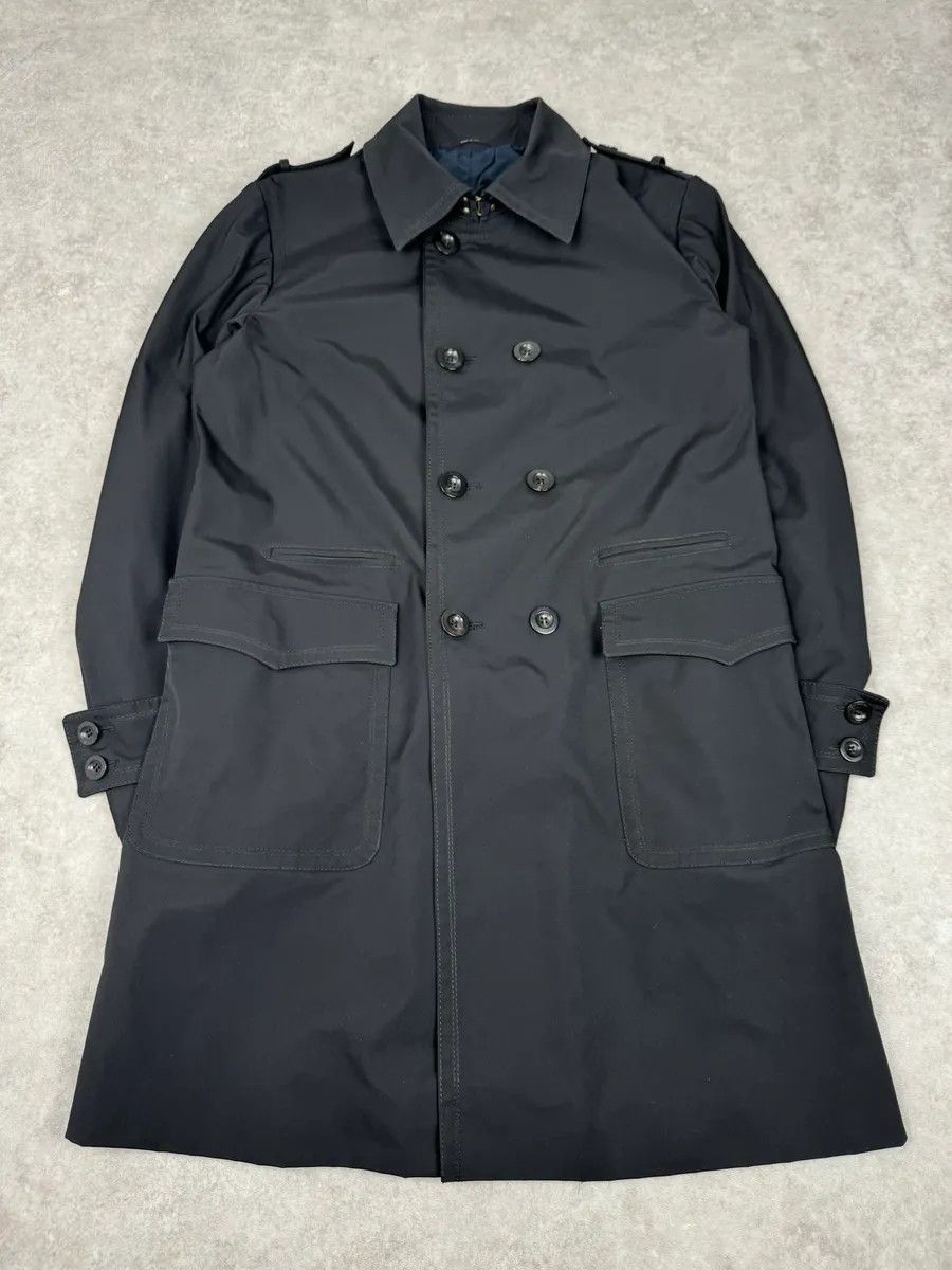 Gucci AW2008 Gucci Black Premium Buttoned Trench Coat Size US M / EU 48-50 / 2 - 4 Thumbnail
