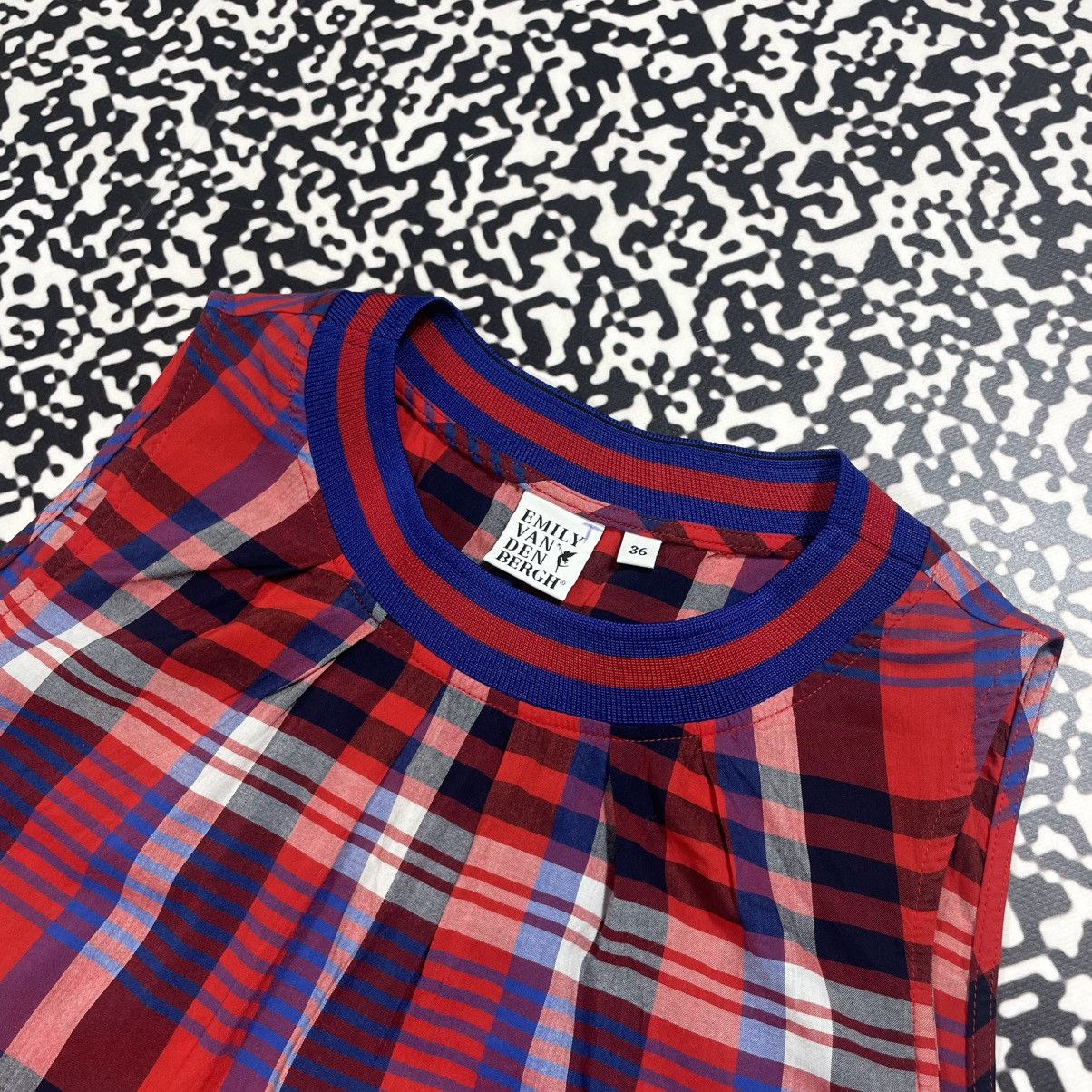 Vintage Vintage Y2K Emily Van Den Bergh Checked Luxury Shirt Size S / US 4 / IT 40 - 6 Thumbnail