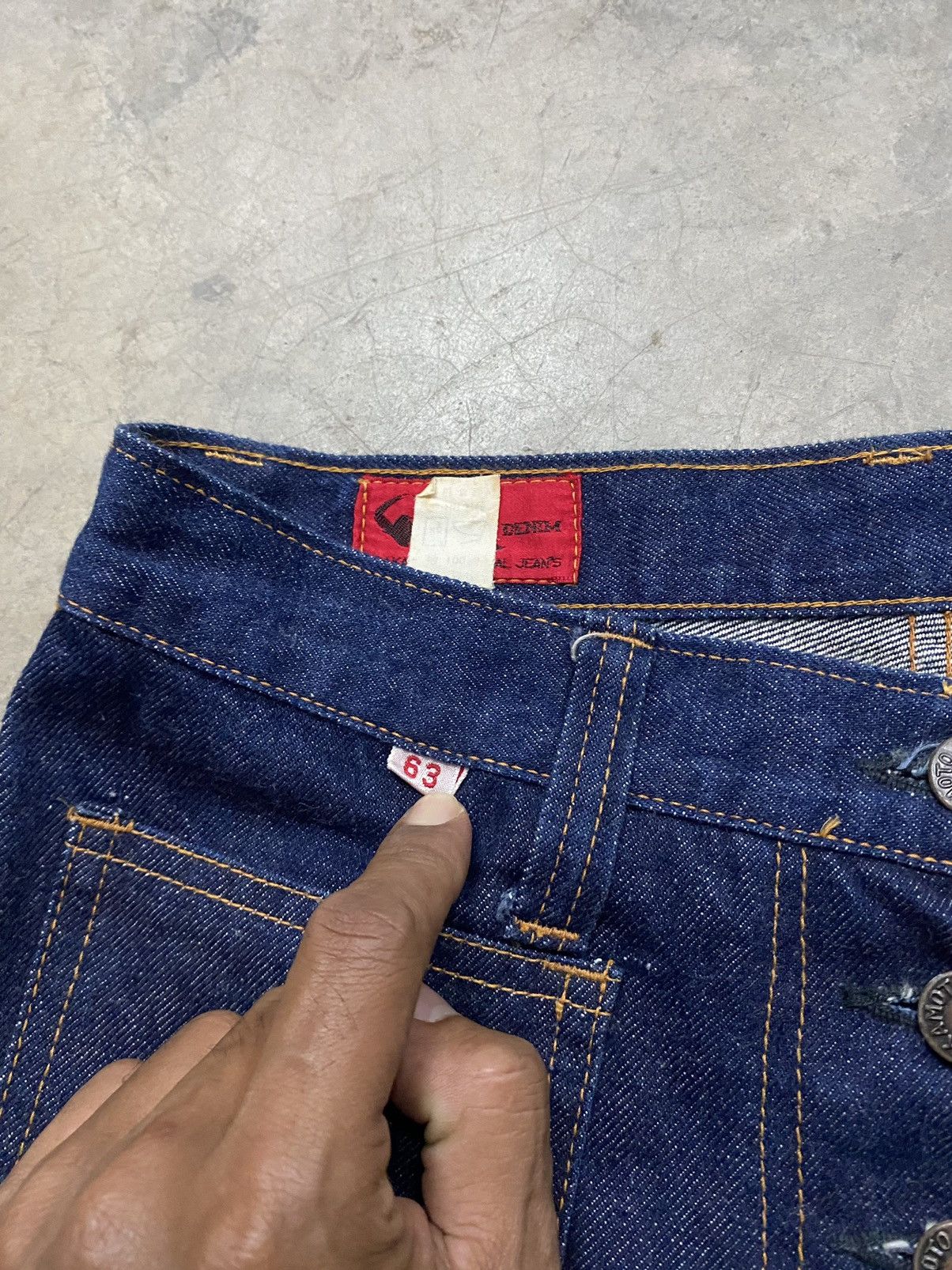 If Six Was Nine × Japanese Brand × Vintage Flare Jeans Vintage Japanese Sakamoto Bush Pant Jeans Size US 29 - 11 Thumbnail