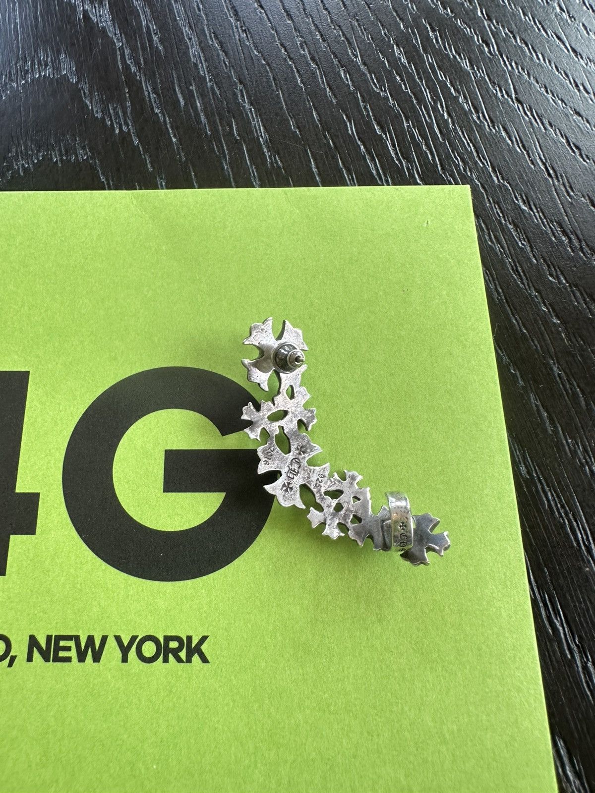 Chrome Hearts CHROME HEARTS FULL EAR CUFF EARRING NEW CROSS SILVER Size ONE SIZE - 6 Thumbnail