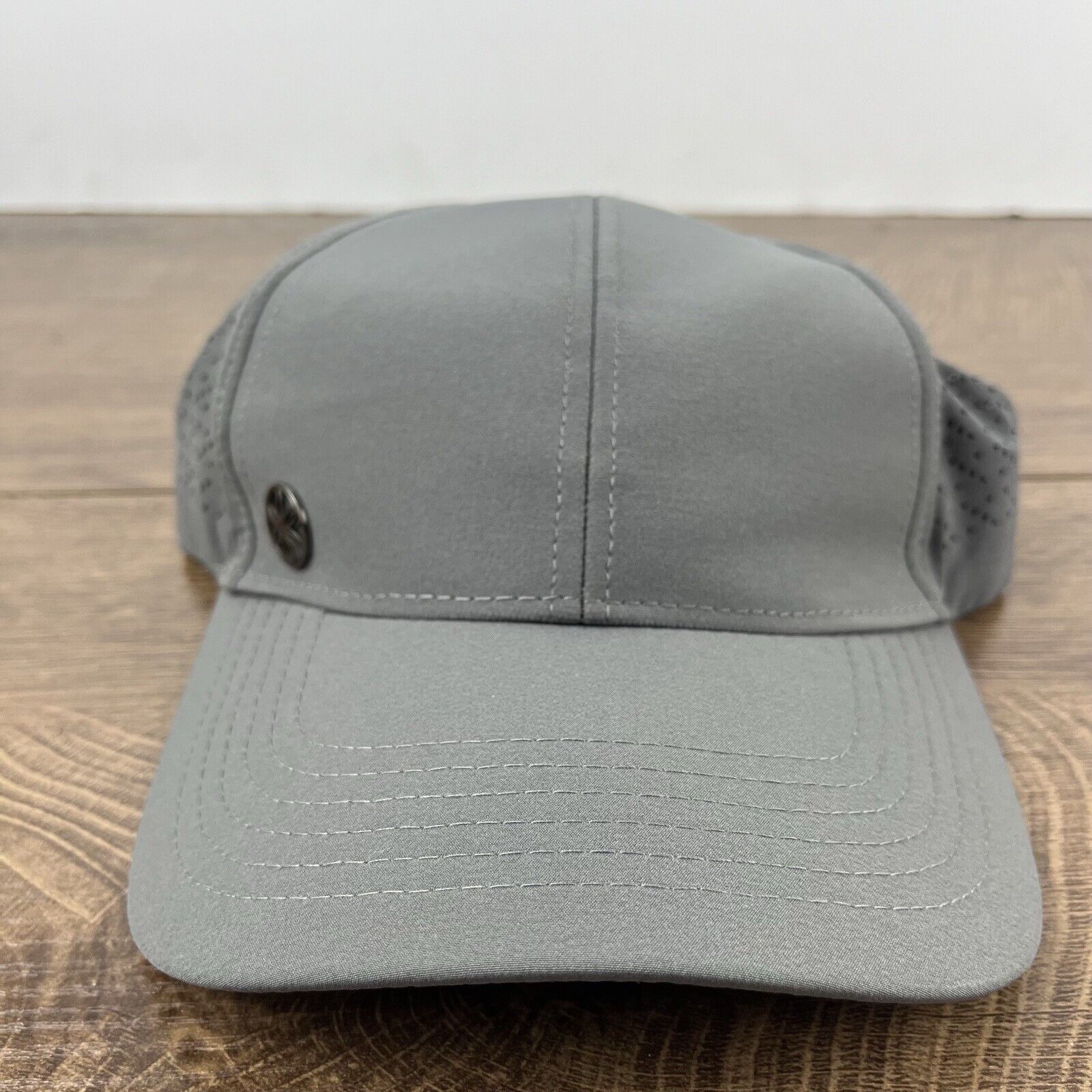 Other Gray Athletic Hat Running Cap Hat Gray Hat Adjustable Hat Gr Size ONE SIZE - 7 Thumbnail