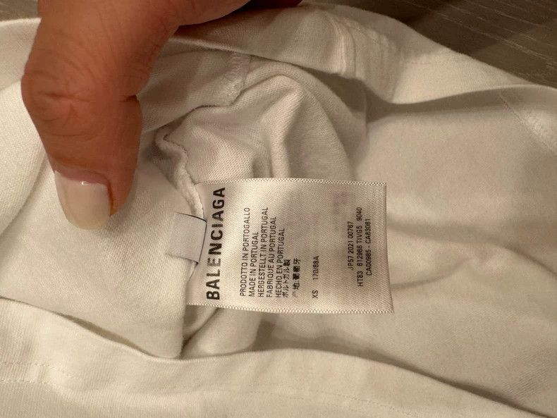 Balenciaga Balenciaga Short Sleeve Tee Size US XS / EU 42 / 0 - 6 Thumbnail