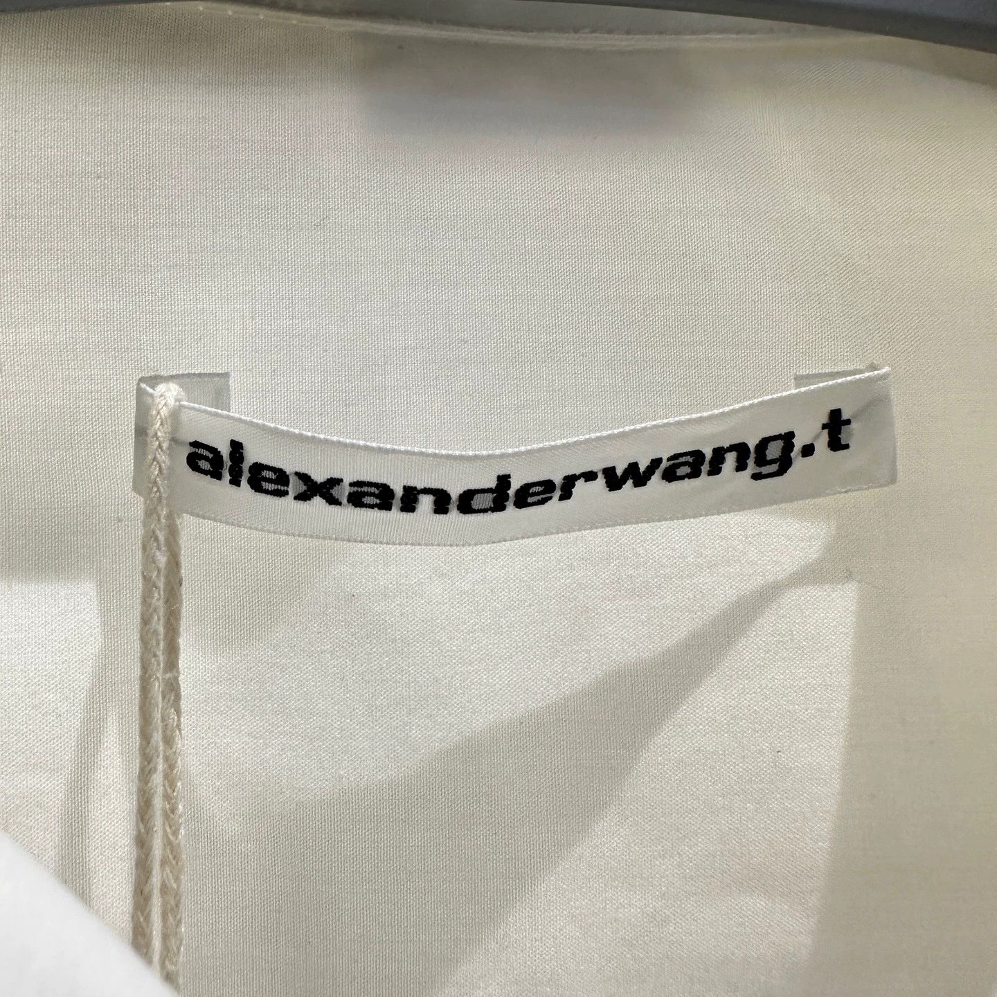 Alexander Wang Alexander Wang Apr765 Belted Waist Logo LS Shirt XS Size XS / US 0-2 / IT 36-38 - 3 Thumbnail