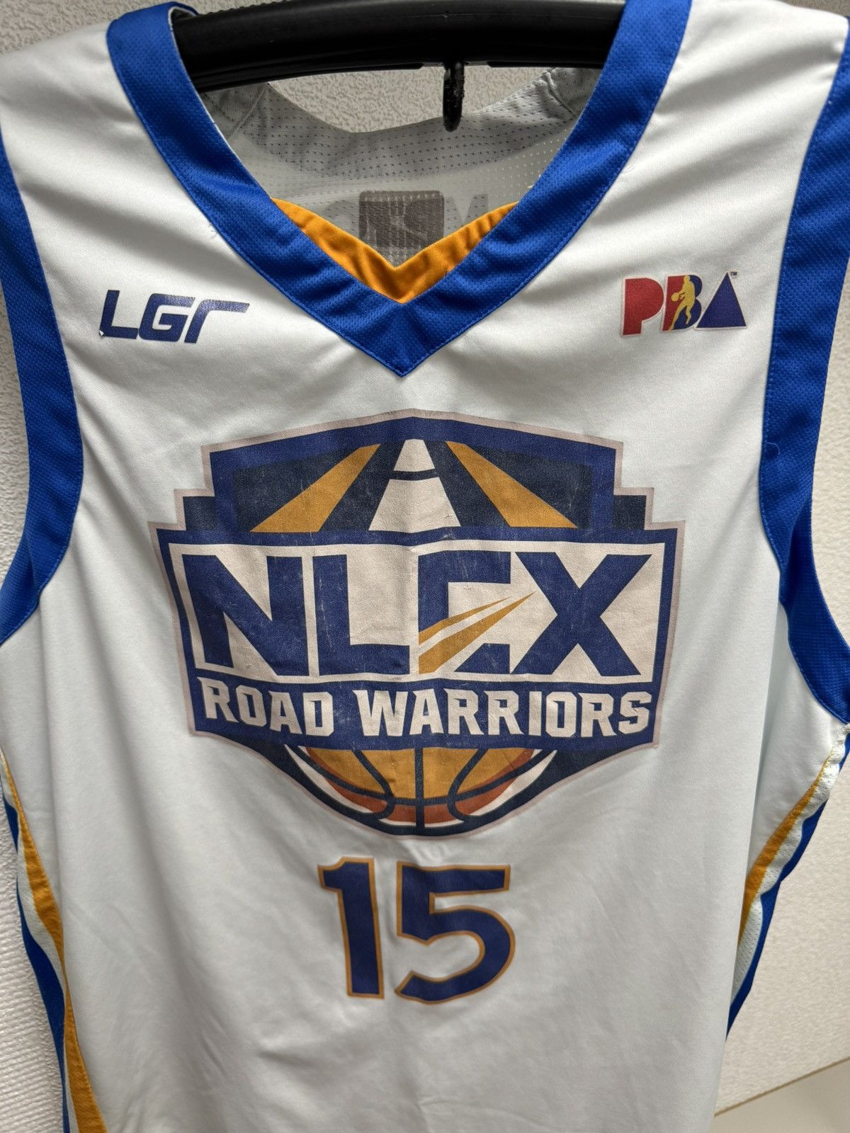 NBA Road Warriors Nlex Kiefer Ravena nba basketball jersey M-L Size US L / EU 52-54 / 3 - 3 Thumbnail