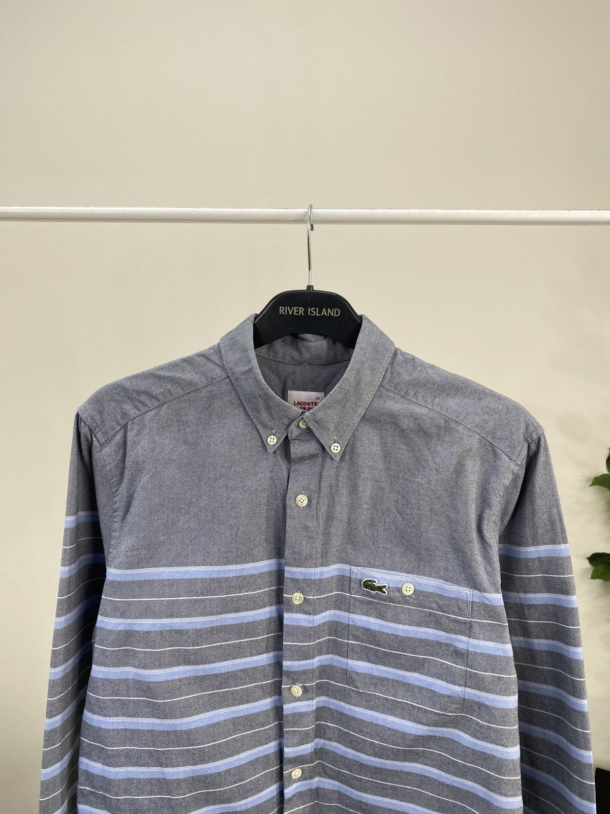 Lacoste Vintage Lacoste Live Button Up Shirt Size US M / EU 48-50 / 2 - 5 Thumbnail