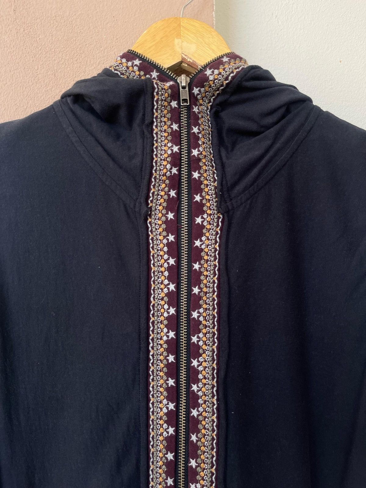 If Six Was Nine × Japanese Brand × PPFM PPFM Sleeveless Full Zipper Hoodie Size US L / EU 52-54 / 3 - 9 Thumbnail