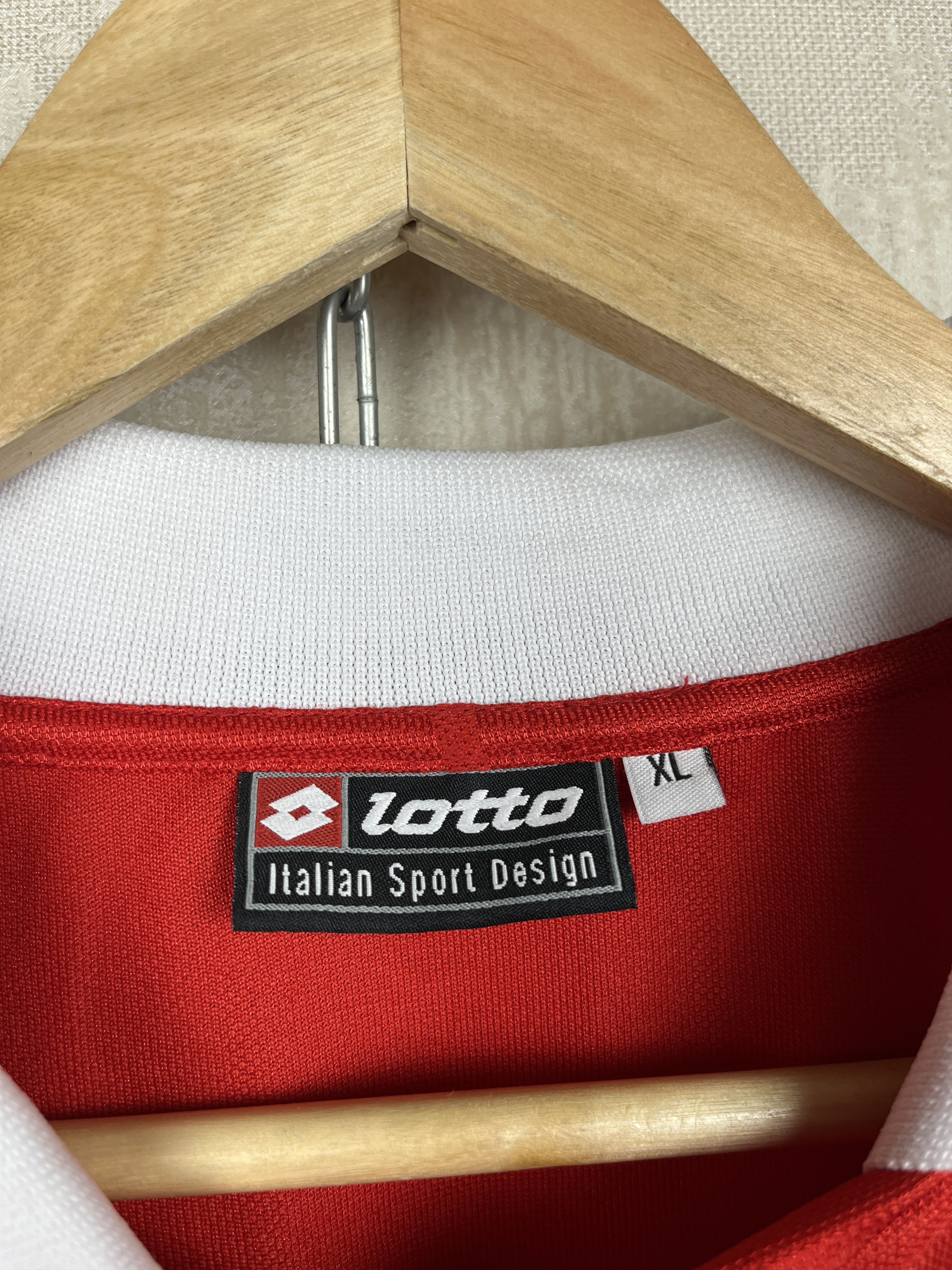 Lotto Sport Lotto Long Sleeve Soccer Football Jersey Size US XL / EU 56 / 4 - 5 Thumbnail