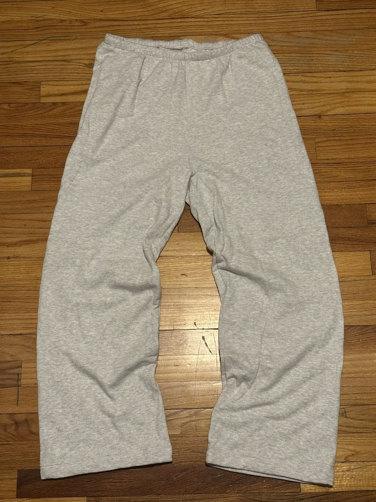 Yeezy Yeezy Gosha Heather Grey Sweatpants (2) Size US 34 / EU 50 - 1 Thumbnail