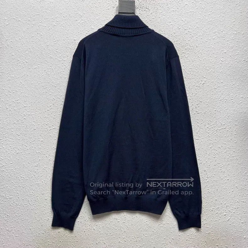 Louis Vuitton Louis Vuitton NIGO Dark Blue Heart Turtleneck Sweater Size US XL / EU 56 / 4 - 2 Thumbnail
