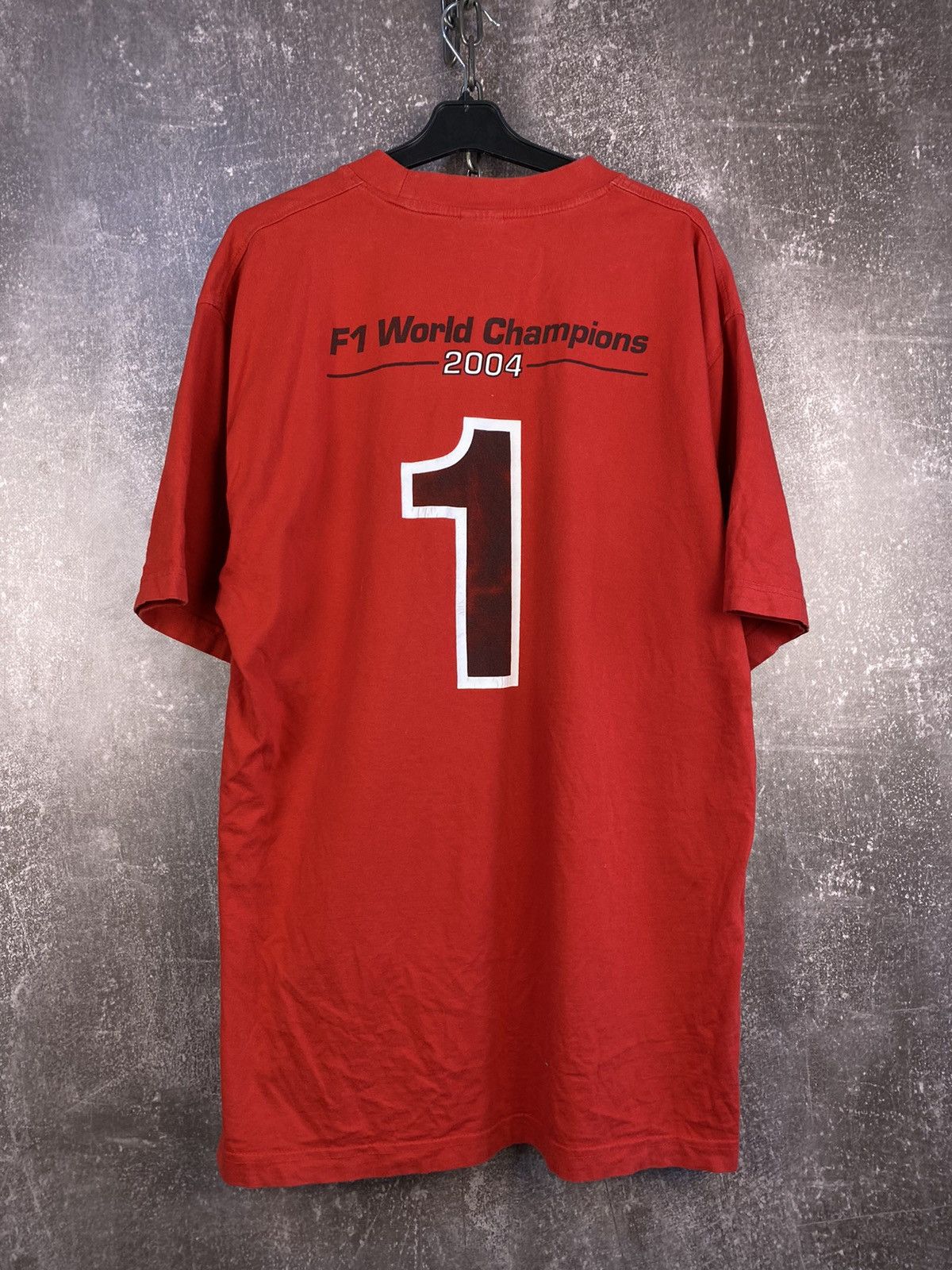 Band Tees × Ferrari × Vintage Vintage Ferrari t-shirt 2002 F1 world champion streetwear Size US XL / EU 56 / 4 - 2 Thumbnail