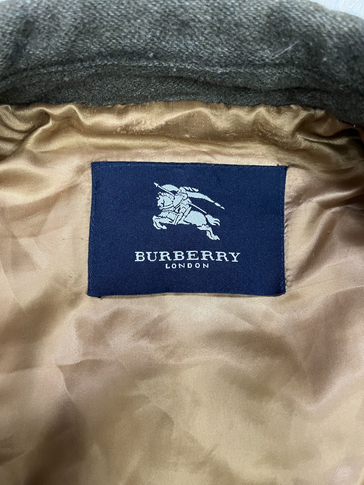 Burberry BURBERRY LONDON Overcoat Merino Wool Jacket Coat Men's Size US M / EU 48-50 / 2 - 4 Thumbnail