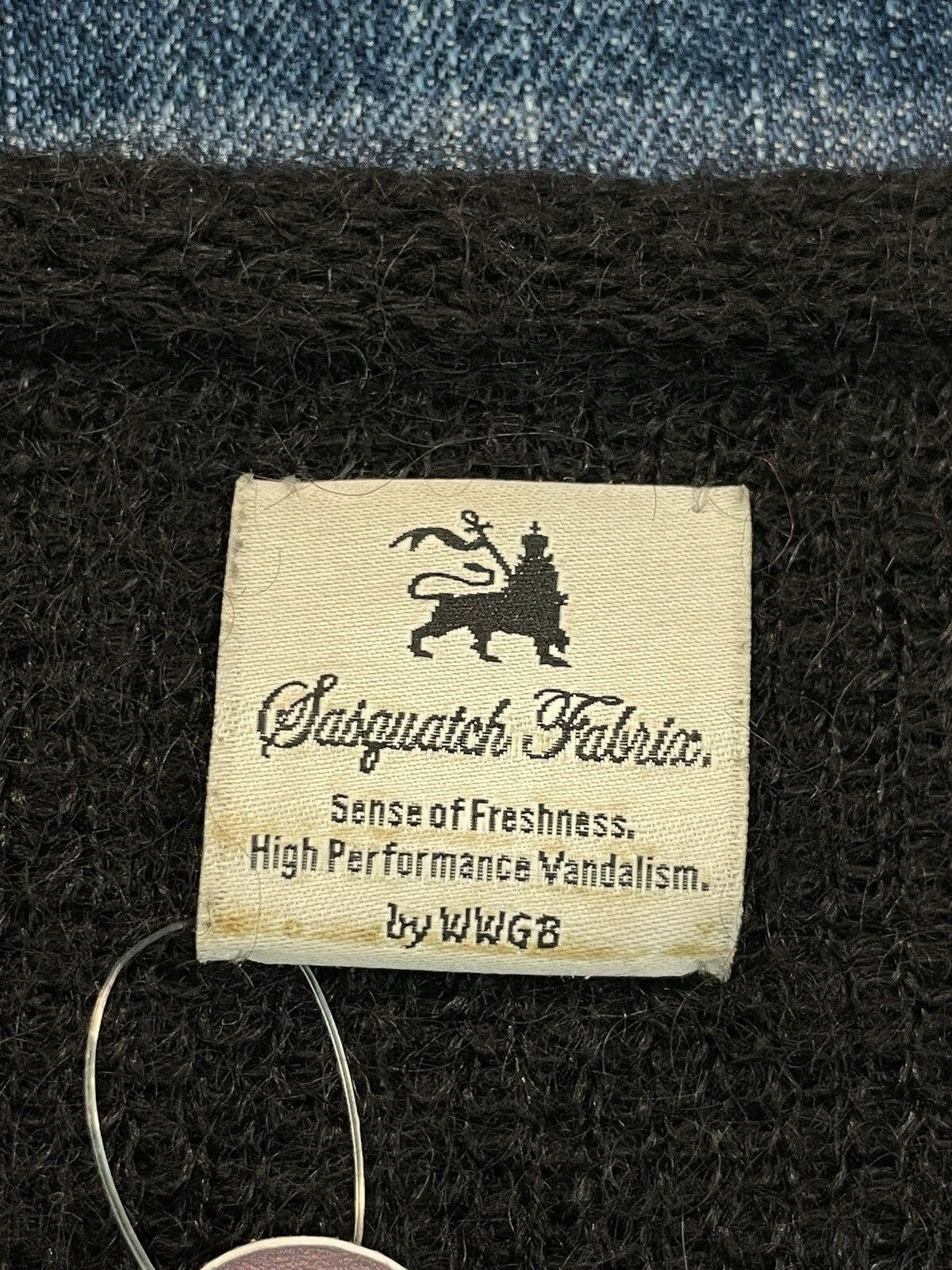 Sasquatchfabrix Black Cardigan factory distressed Size US XL / EU 56 / 4 - 3 Thumbnail