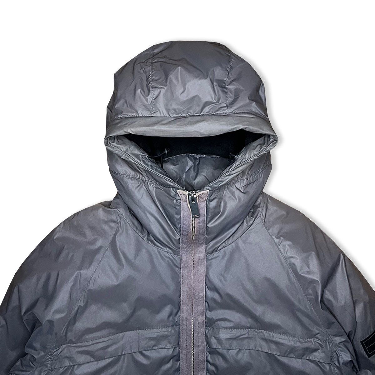 Stone Island 2009 Stone Island Denims Technical Fleece Lined Puffer Size US XL / EU 56 / 4 - 5 Thumbnail