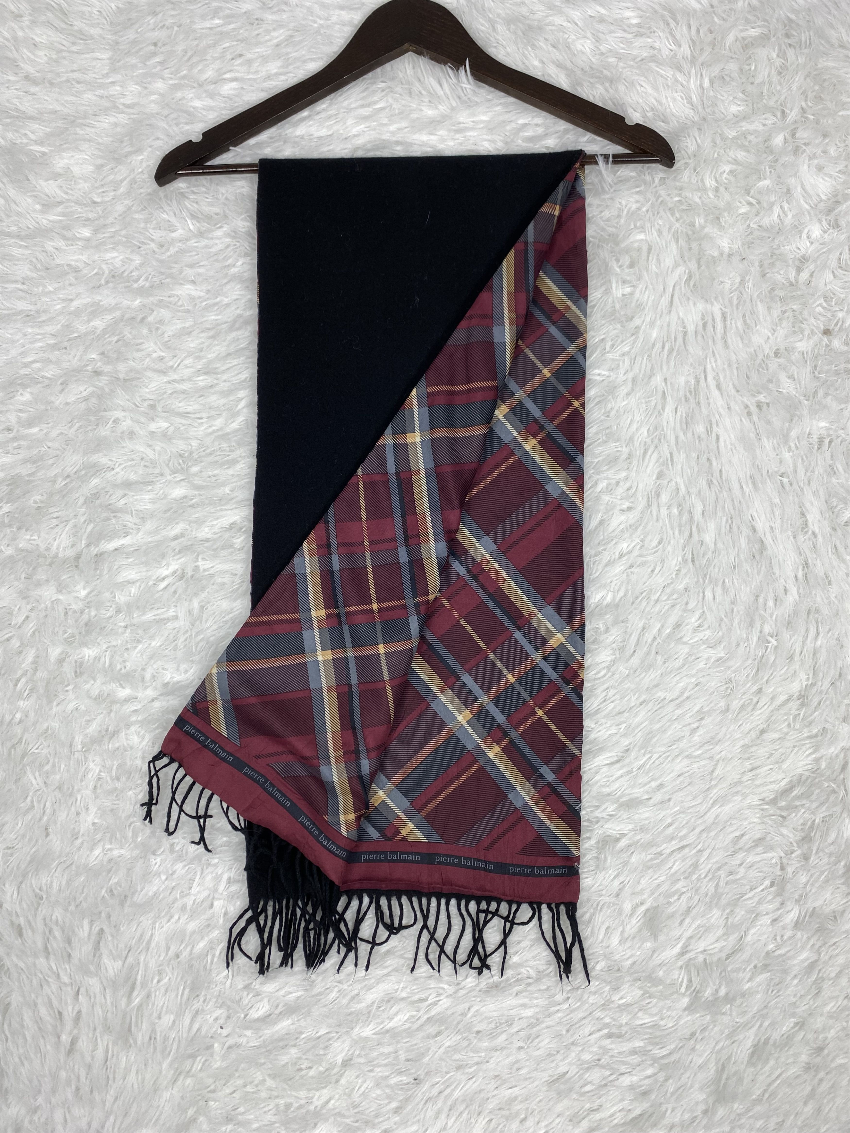 Pierre Balmain Vintage Pierre Balmain Scarf / Muffler Neckwear PM0111 Size ONE SIZE - 9 Thumbnail