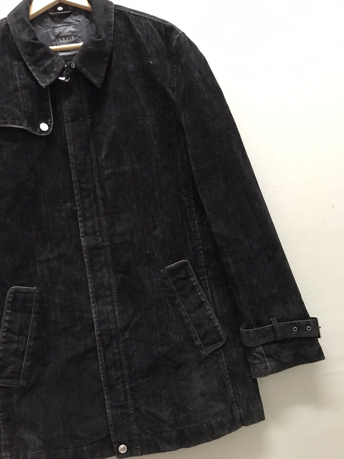Japanese Brand Vintage Louis Chavlon Japanese Velvet Denim Jacket Size US XL / EU 56 / 4 - 4 Thumbnail