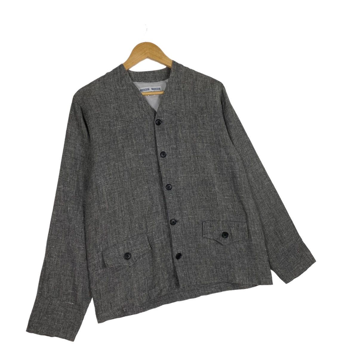Japanese Brand × United Arrows United Arrows Hemp harringbone jacket Size US M / EU 48-50 / 2 - 3 Thumbnail